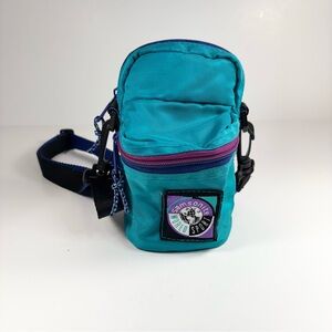 Samsonite World Sport Vintage 1990s Miniature Backpack Mini Teal Purple Blue